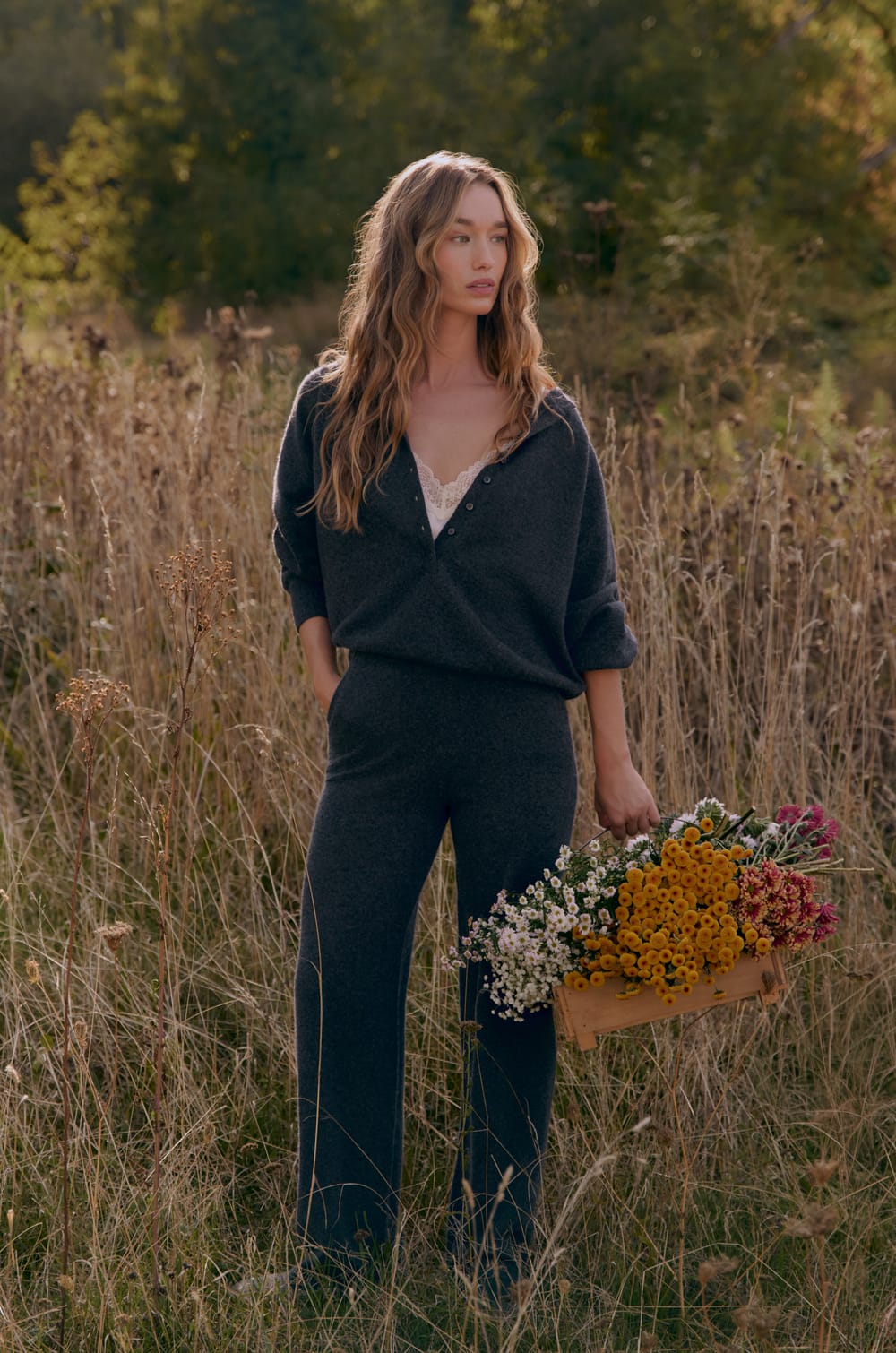 Pull cardigan 100% cachemire;${refinementColor}
