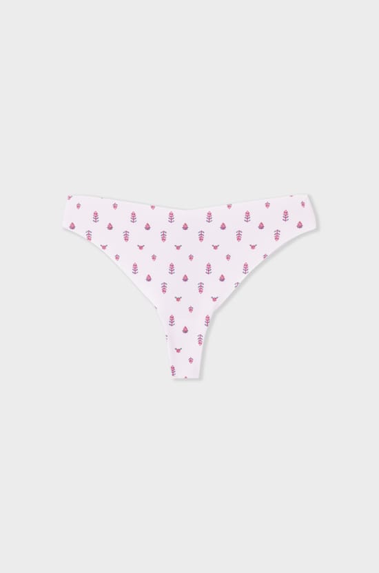 Microfiber Thong;${refinementColor}