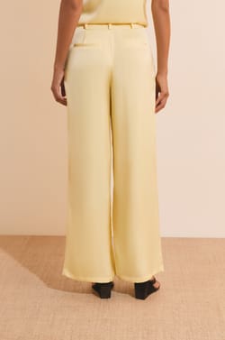 Pantalon fluide satin&eacute;;${refinementColor}