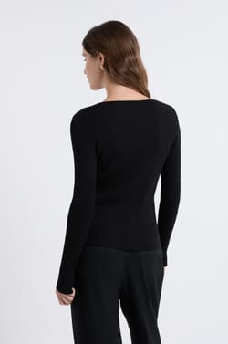 Iridescent Cardigan with Golden Buttons;${refinementColor}