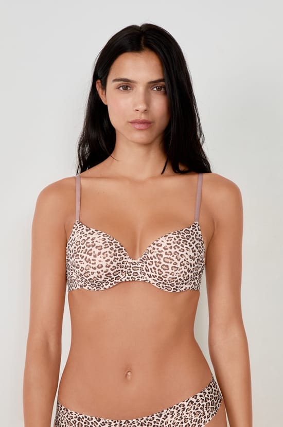 Soutien-gorge N.4 - Le coques fines - imprimé léopard;${refinementColor}