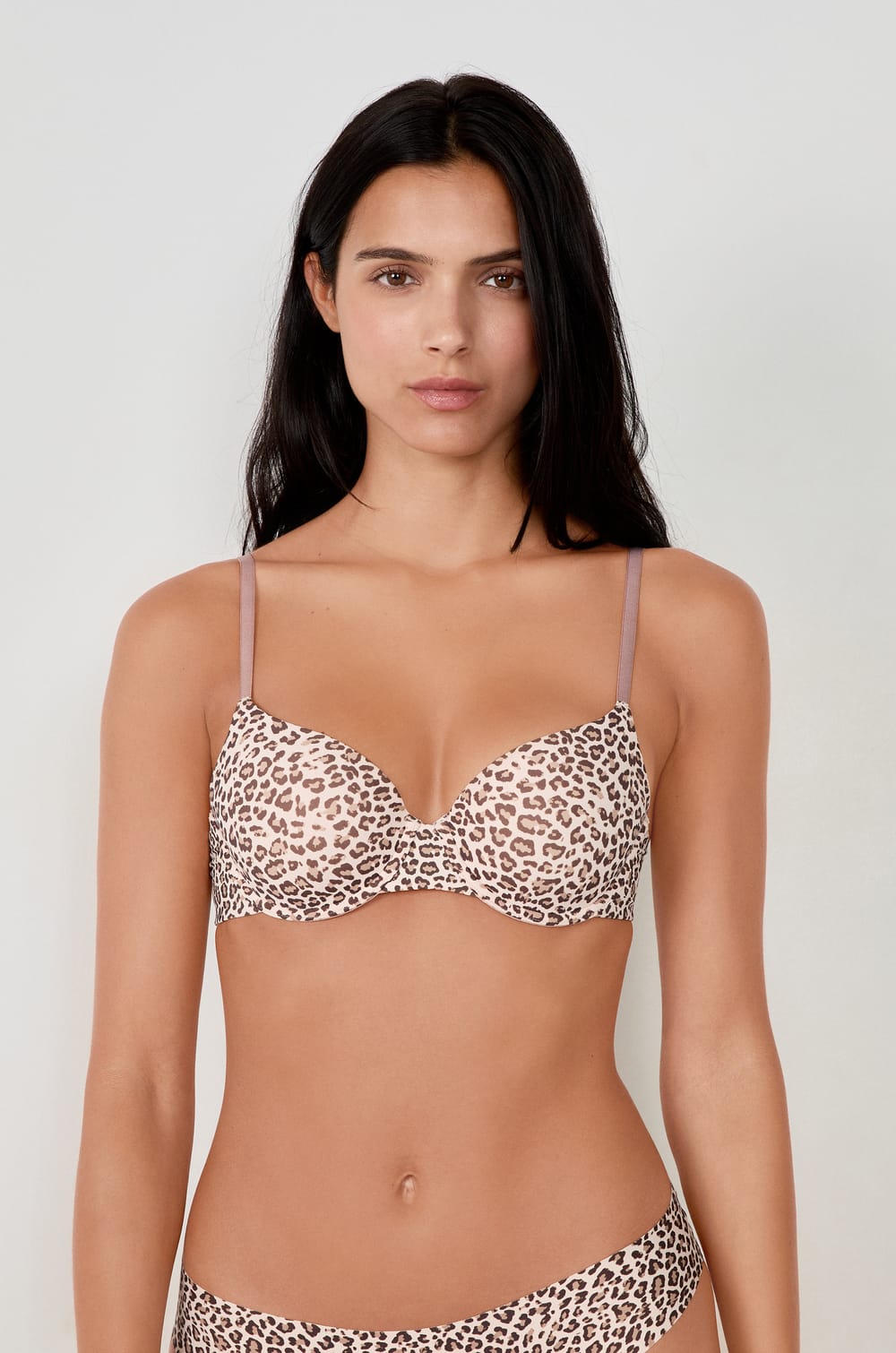 Soutien-gorge N.4 - Le coques fines - imprimé léopard;${refinementColor}