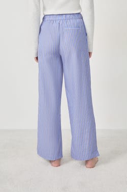 Pantalon de pyjama à rayures;${refinementColor}