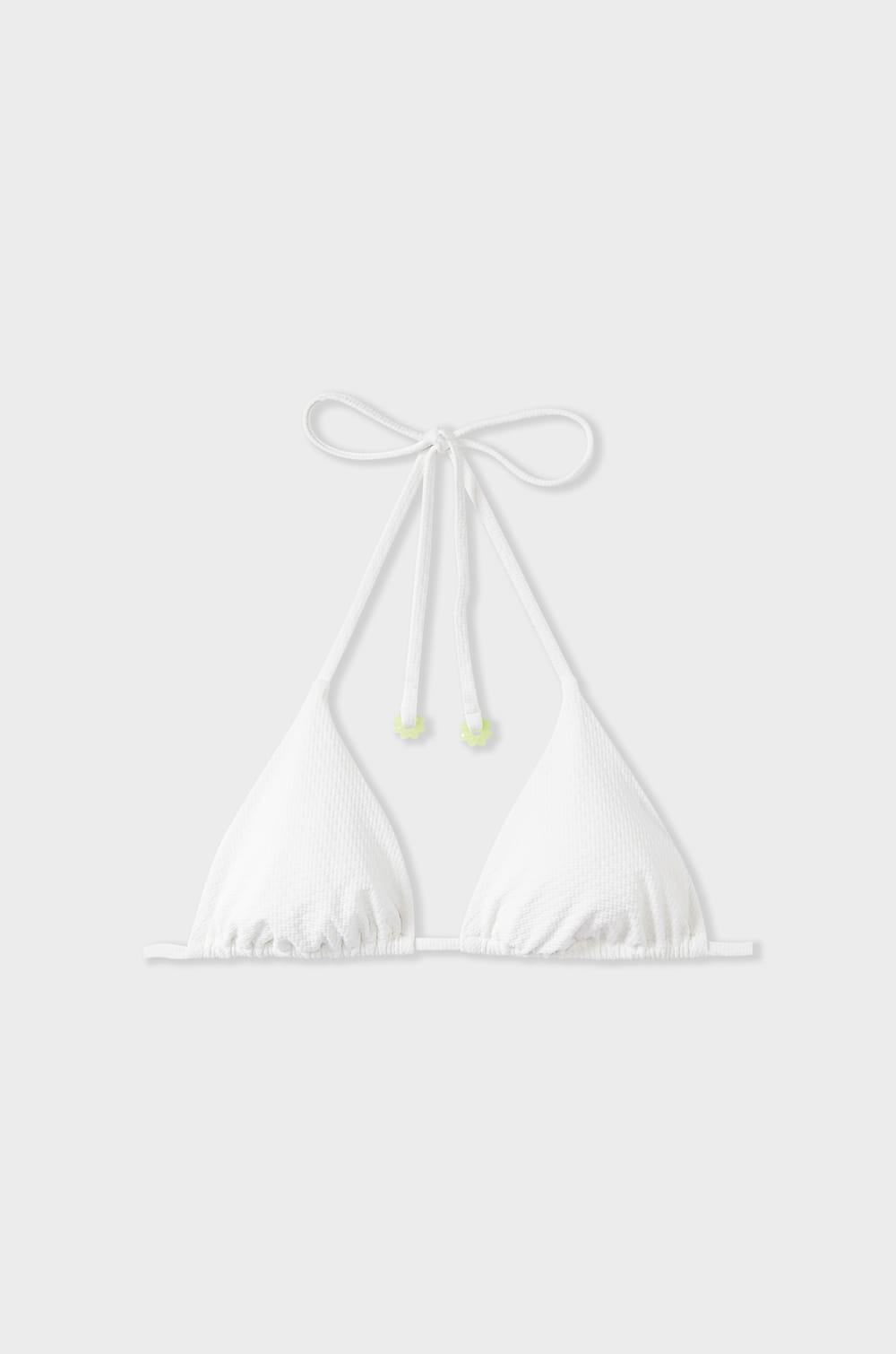 Trójkątny biustonosz bez fiszbin góra od bikini;${refinementColor}