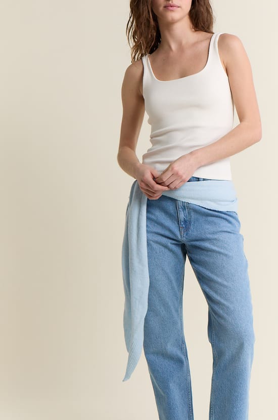 D&eacute;bardeur en coton;${refinementColor}