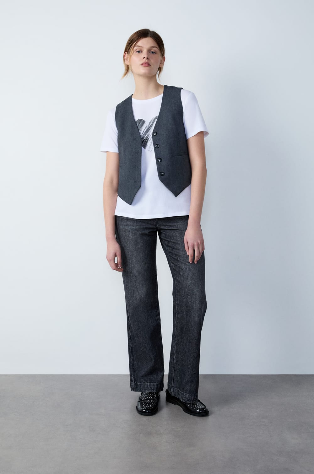 Sleeveless Cardigan;${refinementColor}