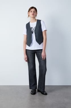 Sleeveless Cardigan;${refinementColor}
