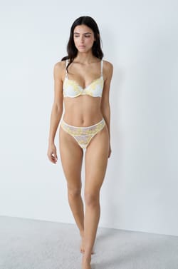 Soutien-gorge N.4 - Le coques fines broderie fleurie;${refinementColor}
