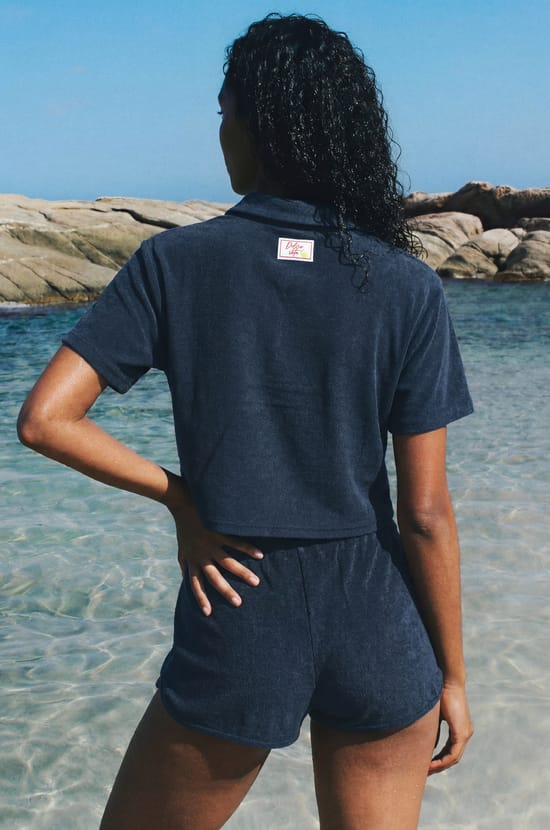 Chemise manches courtes en &eacute;ponge;${refinementColor}