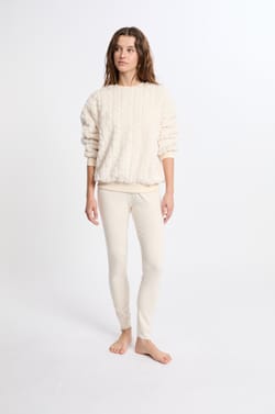 Sweatshirt effet polaire;${refinementColor}