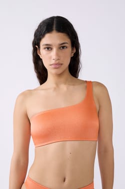 Asymmetrisches Bikini-Top Bralette;${refinementColor}