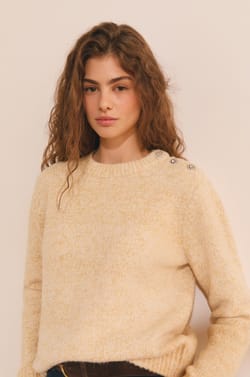Pull col rond avec laine;${refinementColor}