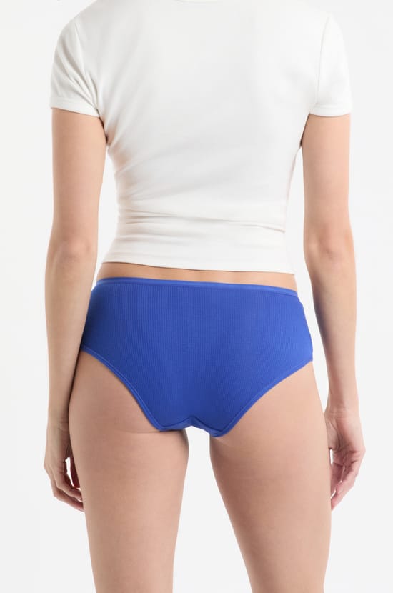 Set de 3 bragas culottes de algodón;${refinementColor}