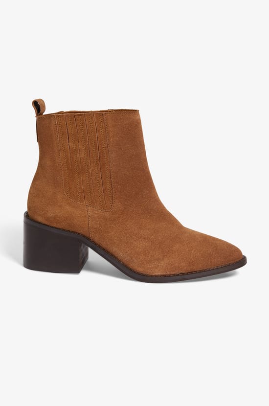 Bottines en daim;${refinementColor}