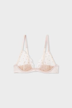 Classic Bra With Embroidery;${refinementColor}