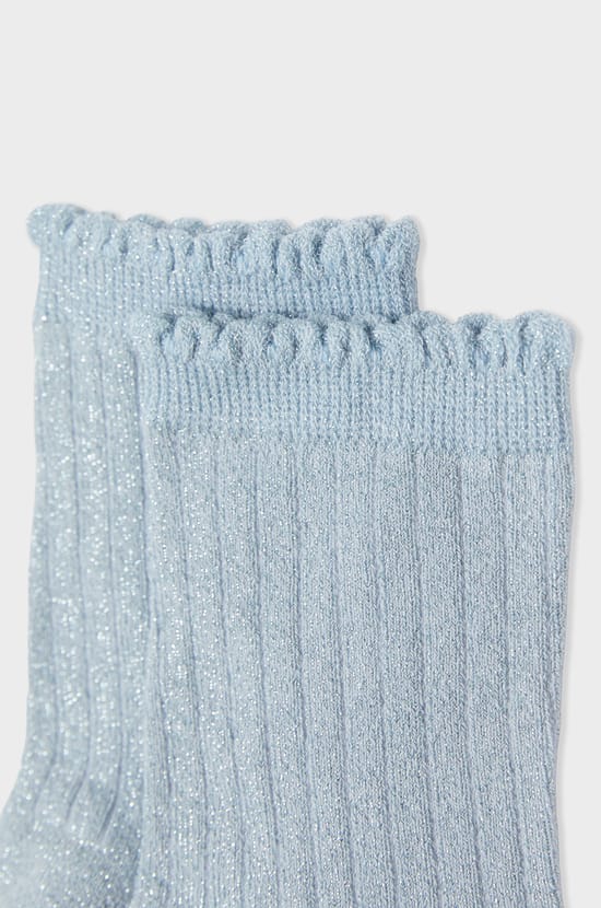 Iridescent Socks with Cotton;${refinementColor}