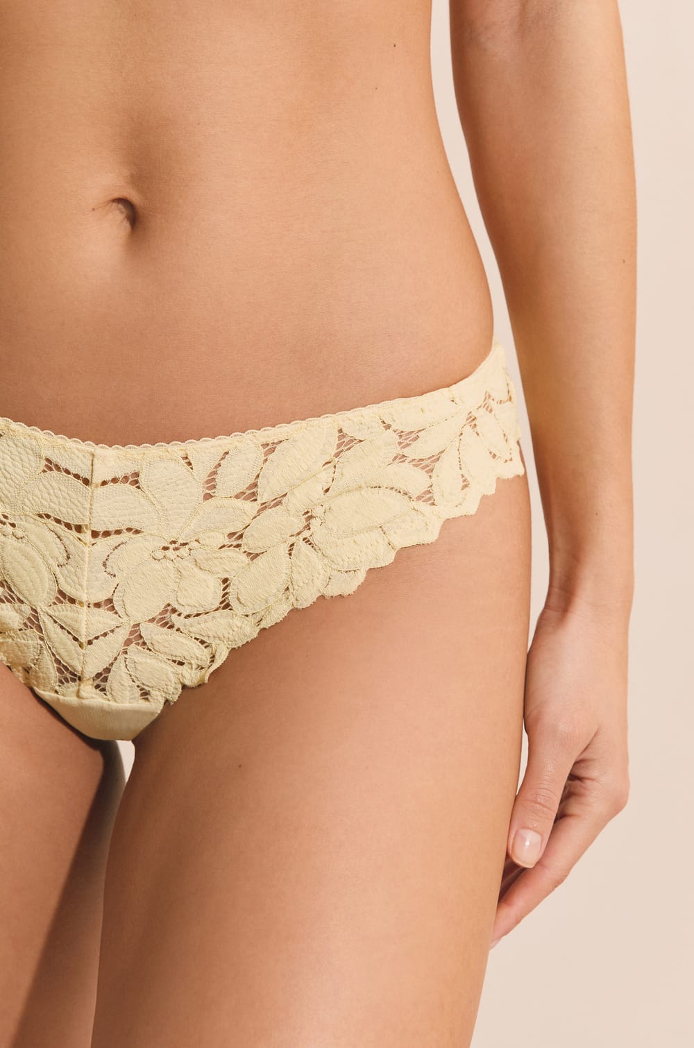 Tanga con encaje;${refinementColor}