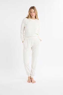 Pantalon de pyjama &agrave; motifs &eacute;toiles;${refinementColor}