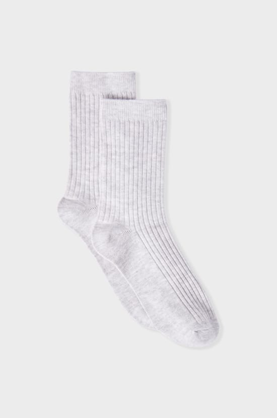 Chaussettes effet côtelé;${refinementColor}