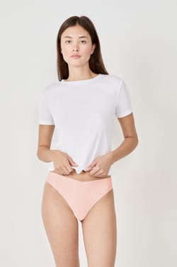 Tanga en microfibre;${refinementColor}