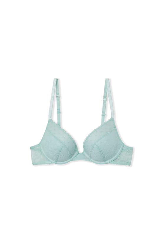 Bra N.2 - The Plunge Push-up with Embroidery;${refinementColor}
