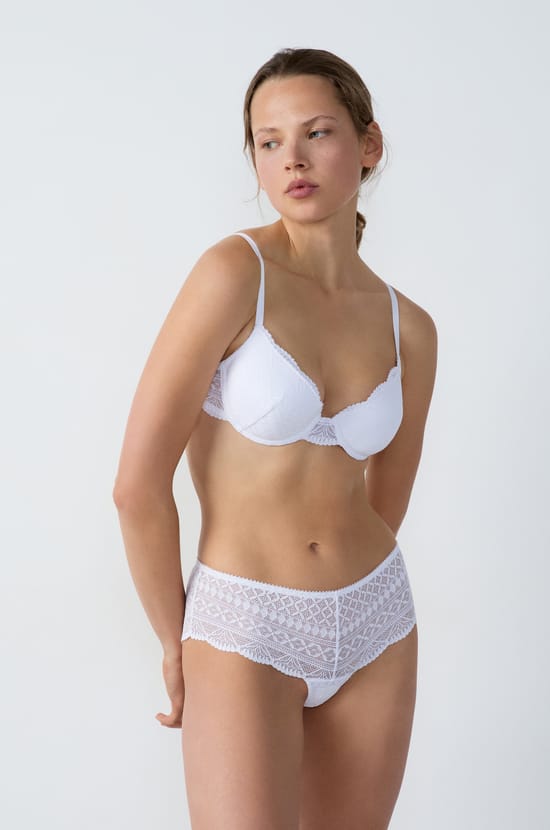 Bra No. 4 - Lightly Lined Demi Bra;${refinementColor}