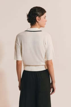 Polo &agrave; manches courtes;${refinementColor}