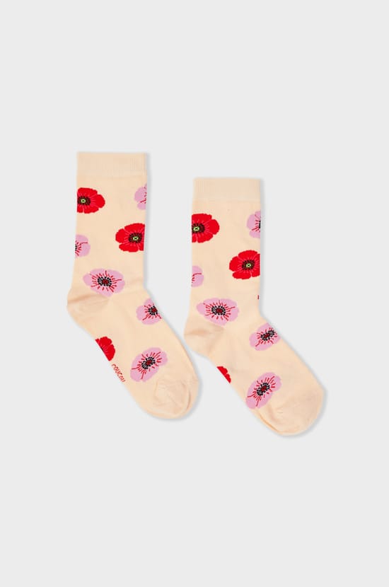 Chaussettes à motifs fleurs Coucou Suzette;${refinementColor}