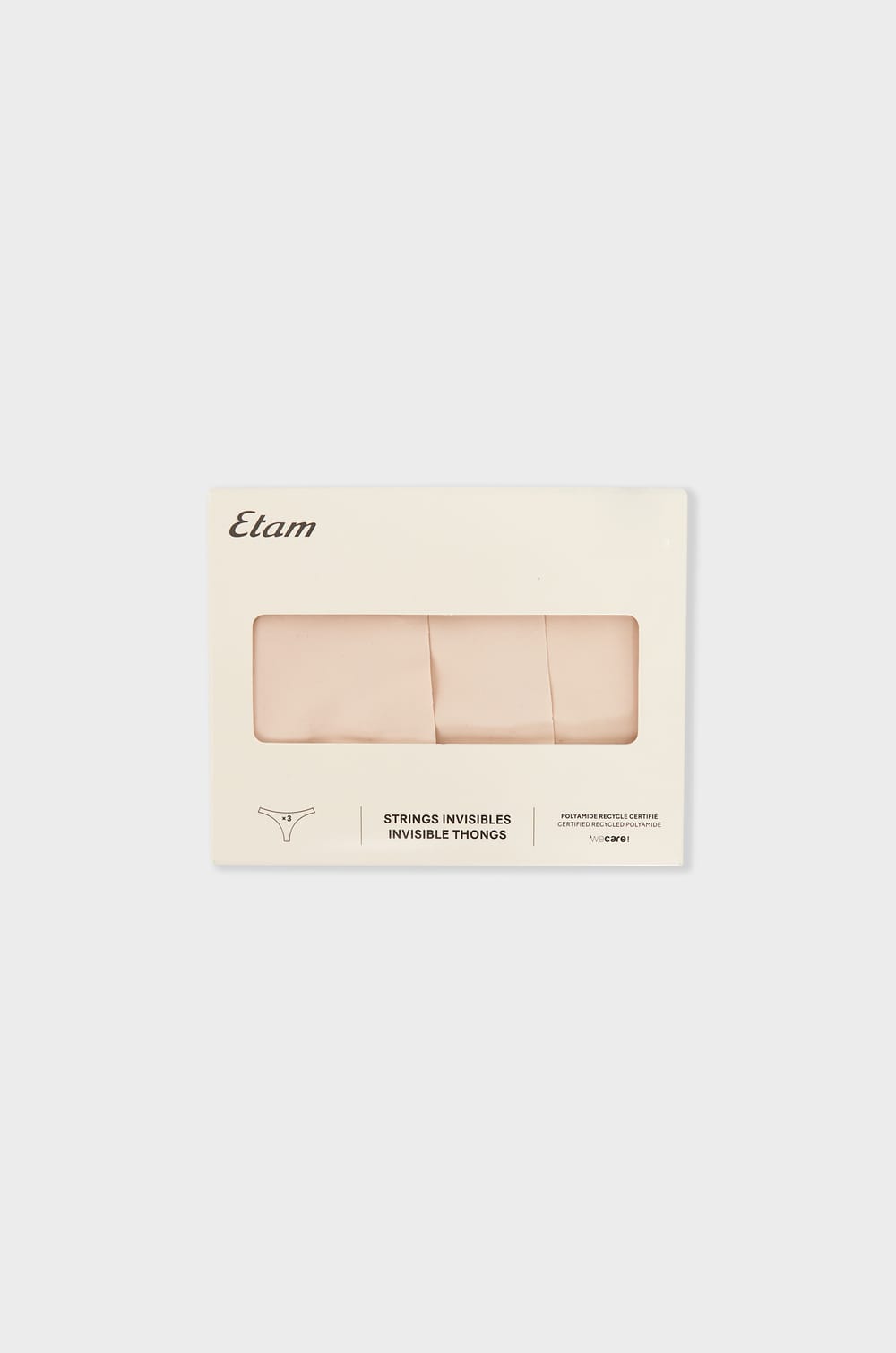 Pack Of 3 Thongs;${refinementColor}