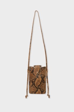 Printed leather bag;${refinementColor}