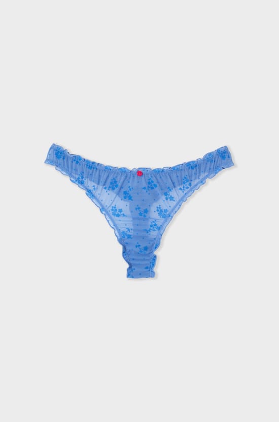 Printed satin tanga;${refinementColor}