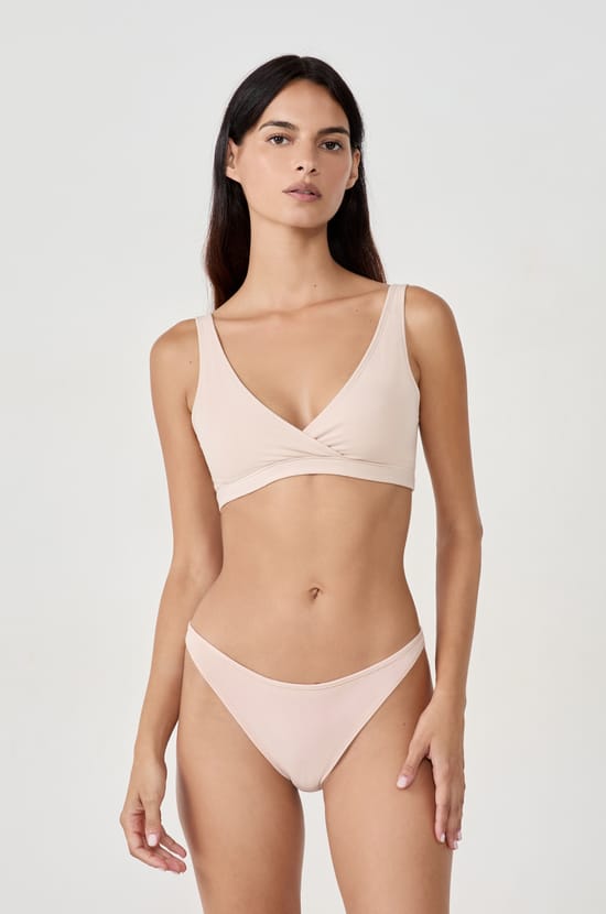 Culotte bikini en coton;${refinementColor}