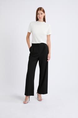 Short-sleeved sequin T-shirt;${refinementColor}