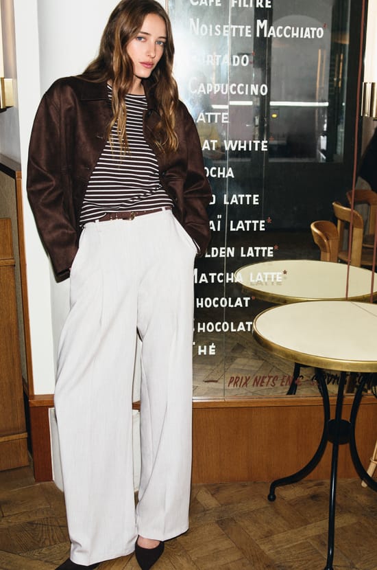 Suede-Effect Jacket;${refinementColor}