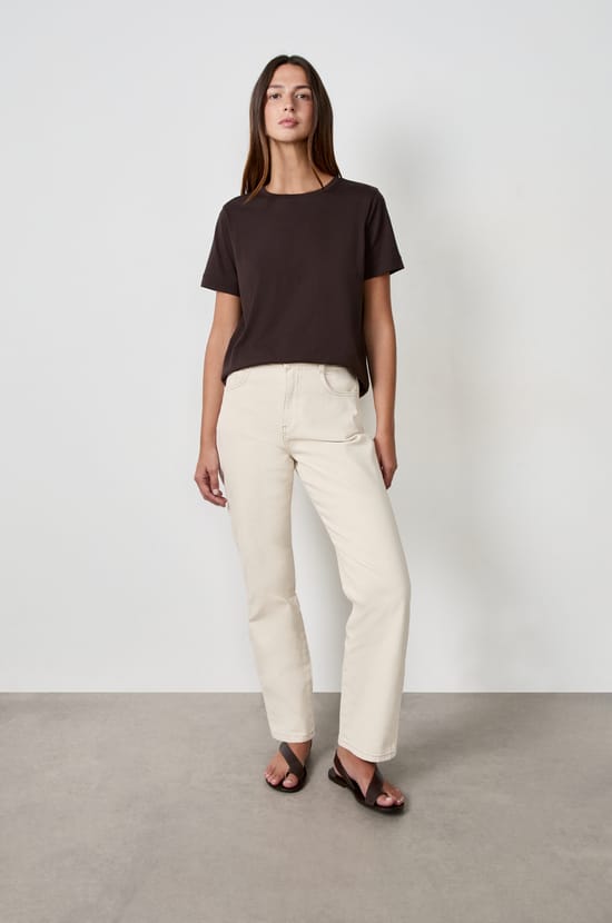 Short-sleeved cotton T-shirt;${refinementColor}