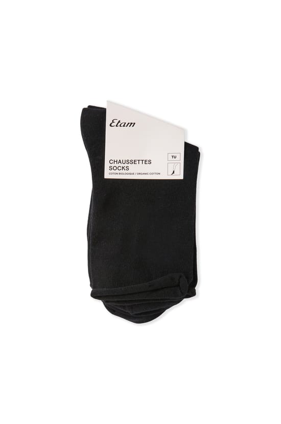 Lot de 2 paires de chaussettes avec coton;${refinementColor}