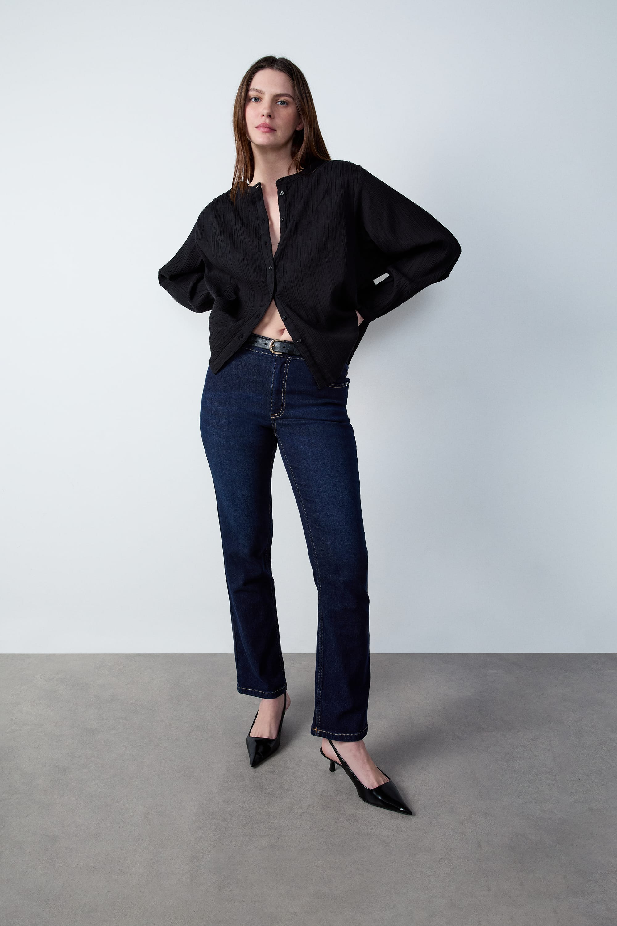 chemise fluide boutonnée