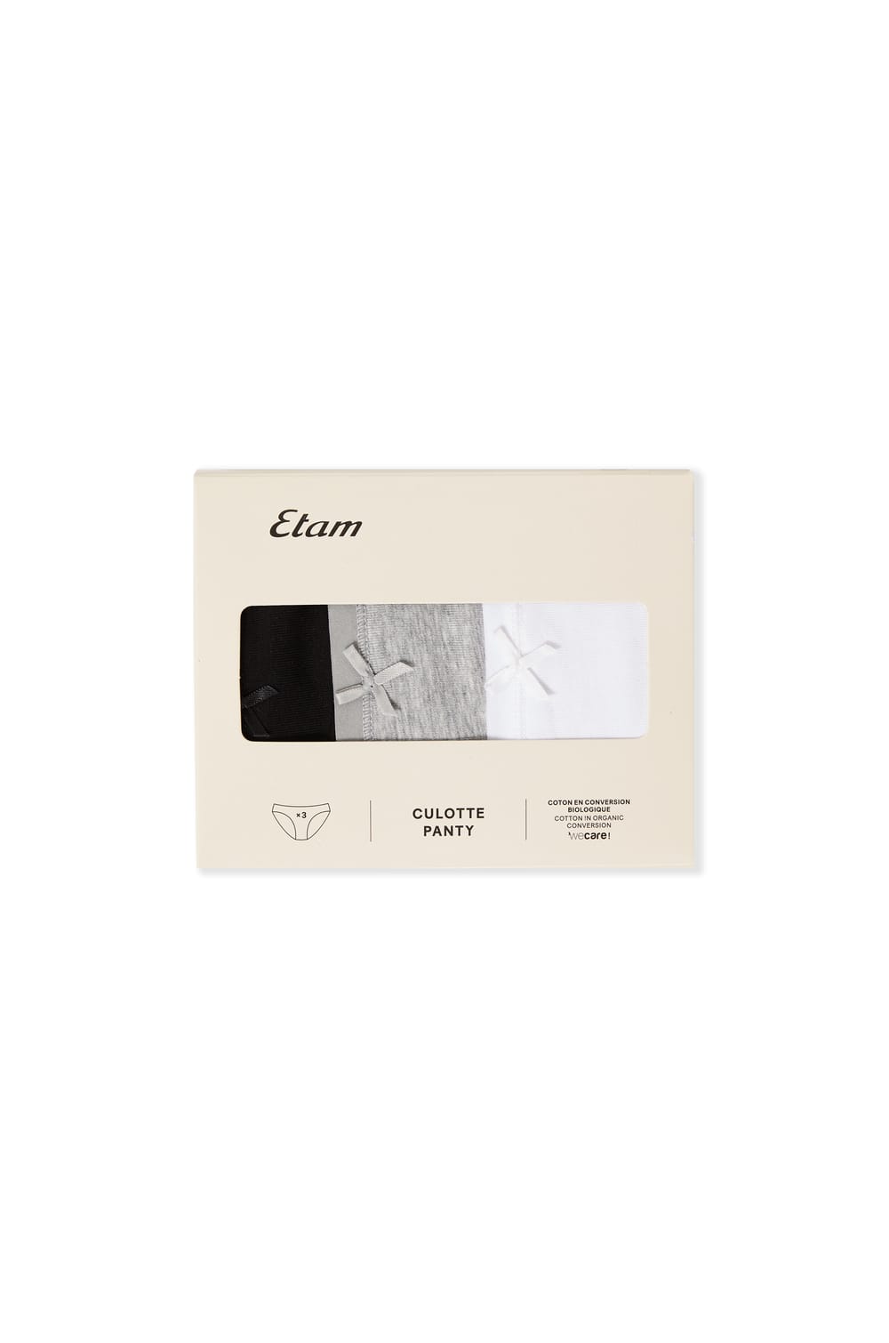 Pack of 3 Cotton Briefs;${refinementColor}