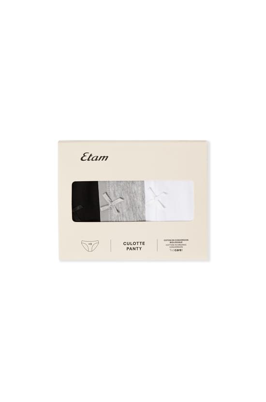 Pack of 3 Cotton Briefs;${refinementColor}