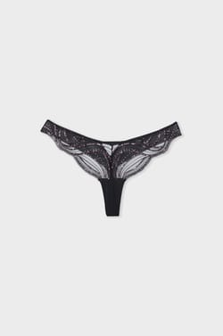 Tanga en broderie perlée;${refinementColor}