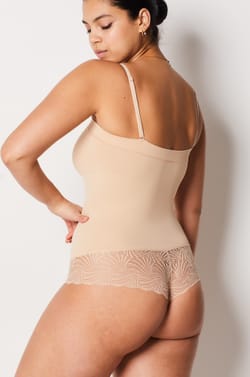 Body gainant  bretelles amovibles - maintien léger;${refinementColor}