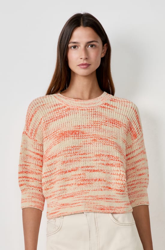 3/4 Sleeve Sweater;${refinementColor}