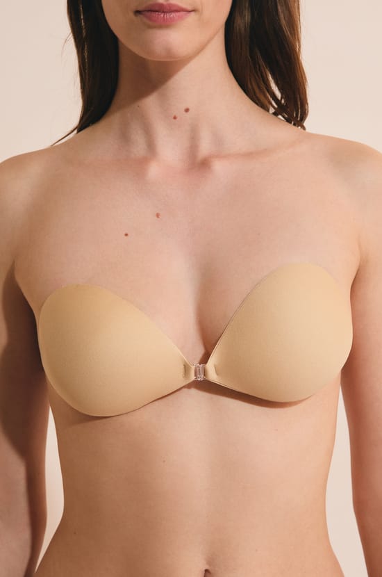 Strapless Microfibre Bra;${refinementColor}