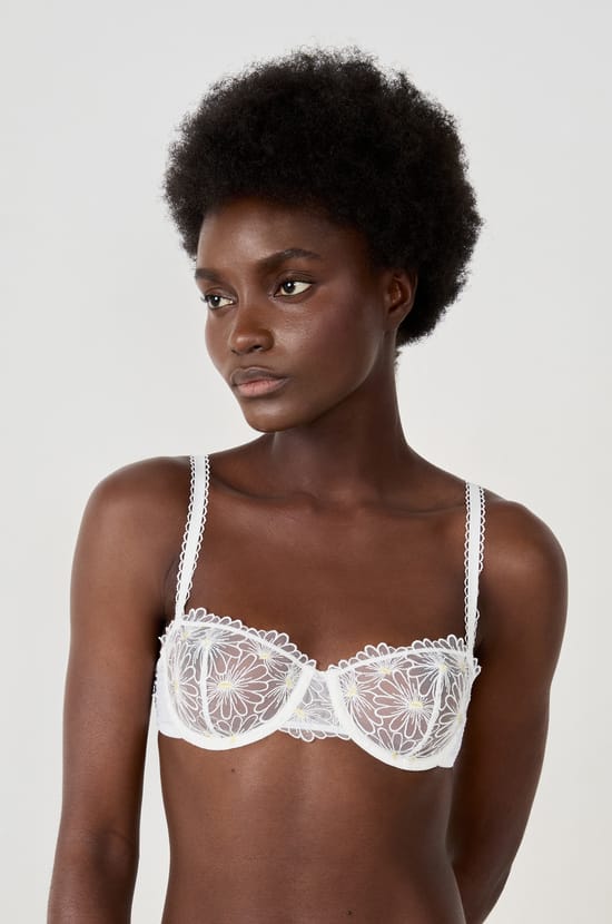 Bra N.9 - Embroidered Balconette;${refinementColor}