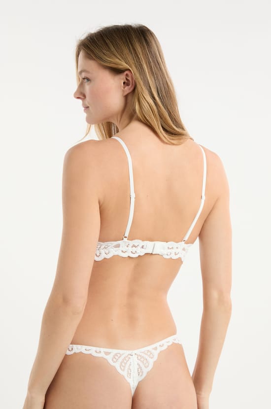 Triangle Lace Bra;${refinementColor}
