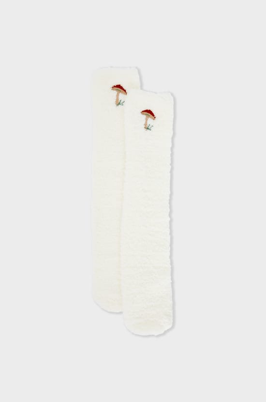 Chaussettes en fausse fourrure;${refinementColor}