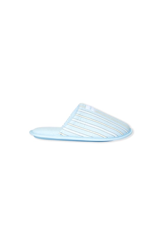 Chaussons mules en coton;${refinementColor}