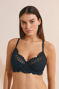 Soutien-gorge minimizer en dentelle;${refinementColor}