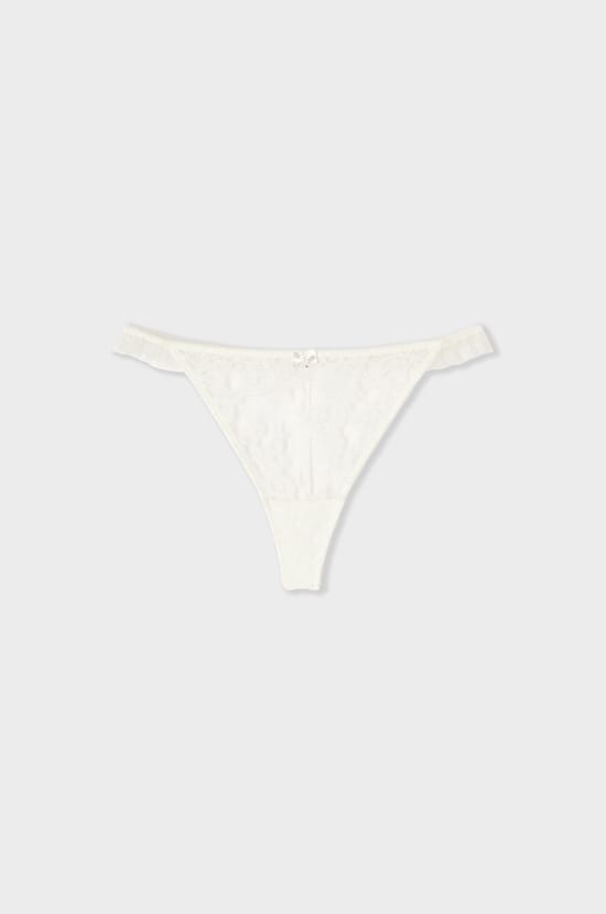 Lace Thong;${refinementColor}