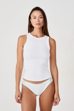 Panty microfibra, motivos de encaje;${refinementColor}